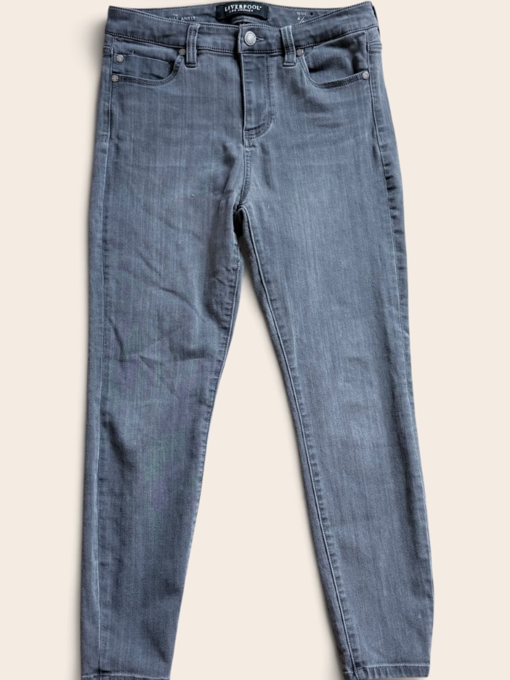 Liverpool High Rise Ankle Skinny Jean Size4/27